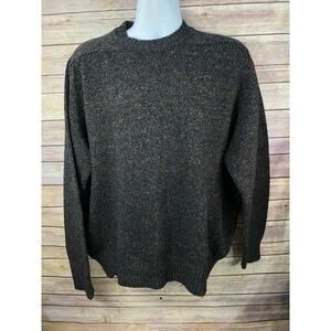 Vintage Kerry Classics Ireland Men’s Wool/Silk Sweater XL Blcak Multi color XL